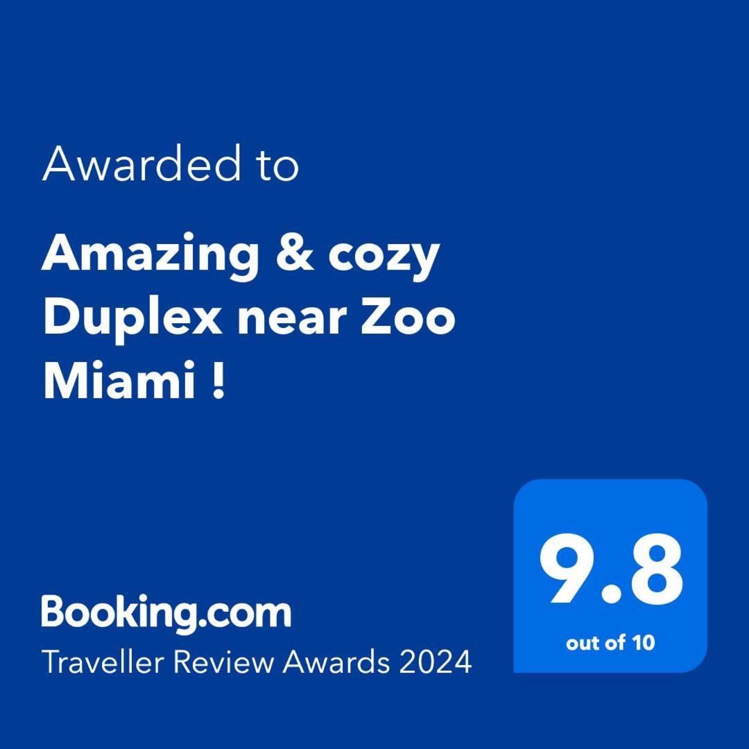 فيلا Amazing & Cozy Duplex Near Zoo Miami ! المظهر الخارجي الصورة